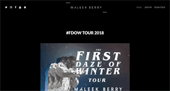 Desktop Screenshot of maleekberry.com